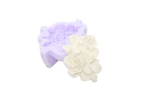 MOLDE SILICONE FLORES 6X5X2CM MLD319