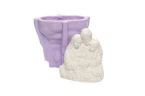 MOLDE SILICONE SAGRADA FAMILIA 8.5x5x9CM MLD314