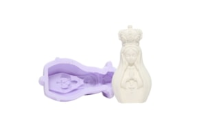 MOLDE SILICONE Nª SRA FATIMA 10X5X2.5CM MLD320