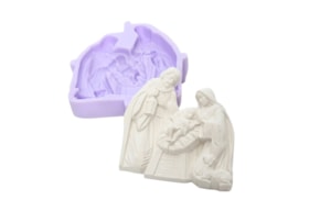 MOLDE SILICONE SAGRADA FAMILIA 10X10X2.5CM MLD322