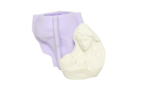 MOLDE SILICONE MAE COM MENINO 7x5x8CM MLD325