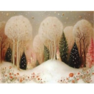 TRANSFER DTF TEXTIL 25X30CM CHRISTMAS WHITE ARTIS DECOR