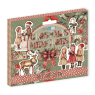 DIE CUTS 300grs 20pcs CHRISTMAS MEMORIES PFY-16536