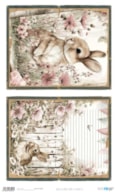 PAPEL ARROZ 54X33CM FARM & FLOWERS VI  PFY-16046