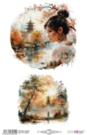 THERMO TRANSFERS 20X30CM GEISHA II PFY-15699