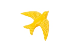 ANDORINHA 15.5X11X3.5CM AMARELO