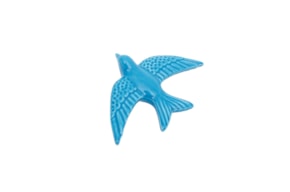 SWALLOW 11.5X8X2.5CM BLUE