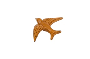 SWALLOW 11.5X8X2.5CM HONEY