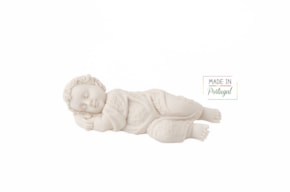 SET 2 MENINOS JESUS DEITADO 1848  18CM