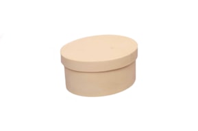 CAIXA BALSA OVAL 8x6x4CM
